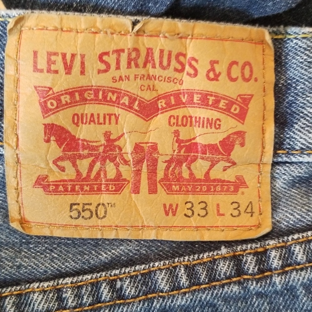 Levi's Mens 550 Jeans